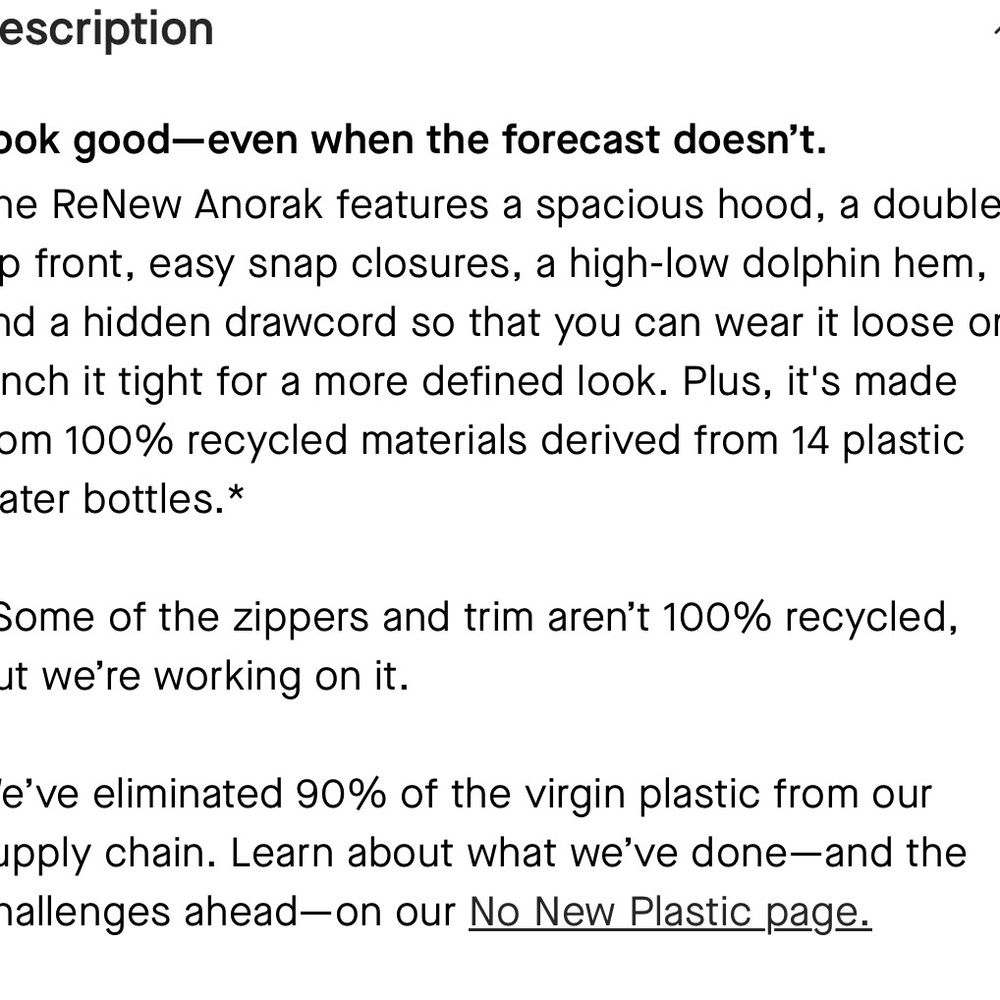 Everlane ReNew Anorak - Picture 5 of 5